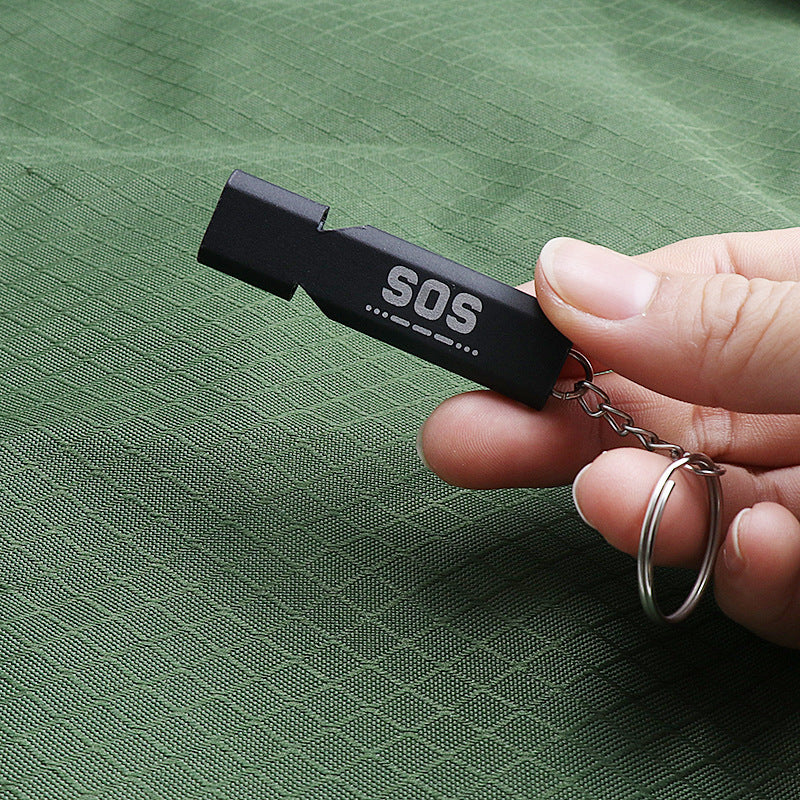 Survival First Aid Whistle Double Tube Outdoor Survival Survival First Aid Whistle Double Tube Outdoor Survival
